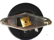Đồng hồ đo áp suất tiêu chuẩn gắn bảng ISO9001 với kiểm tra nước kết nối ống