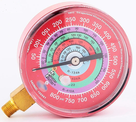 Thiết bị đo áp kế đồng hồ đo áp suất khí tự nhiên nội tuyến 3,15 "80mm